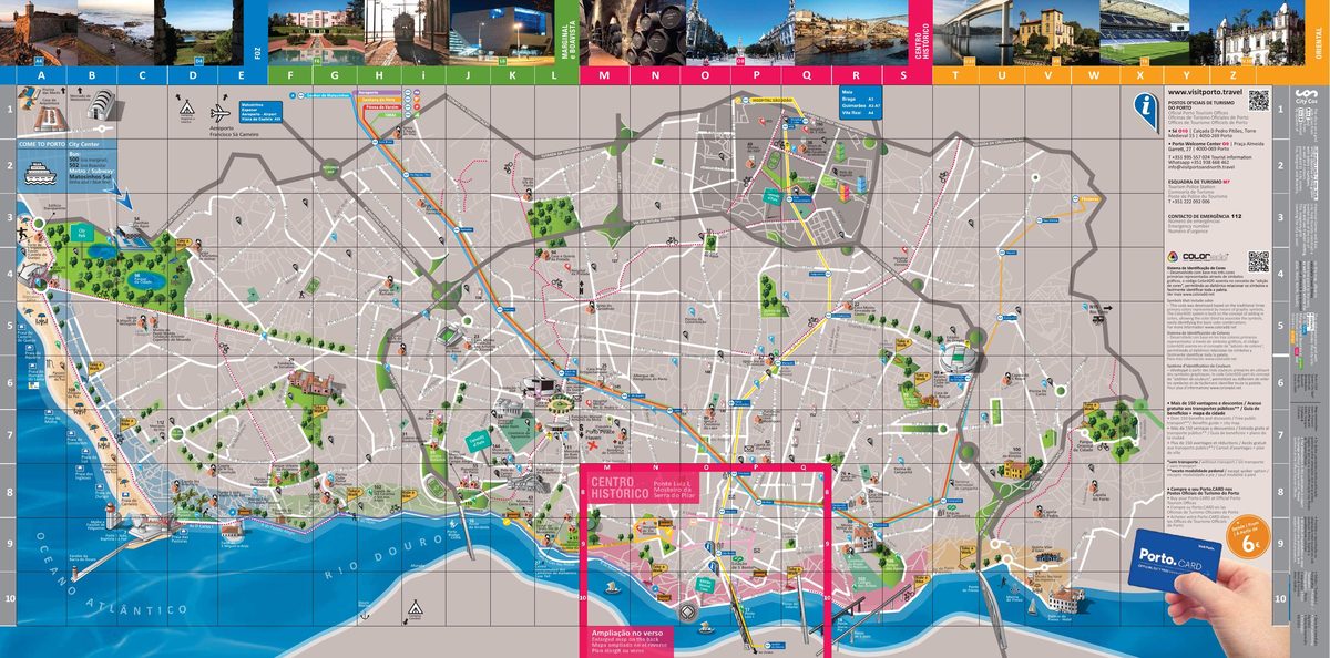 Porto Tourist Map
